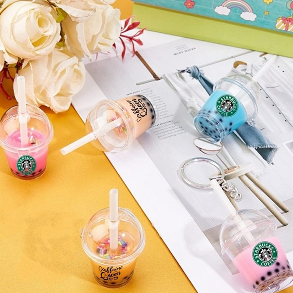 STARBUCKS Caffeine Queen Keychains - Picture 2 of 2